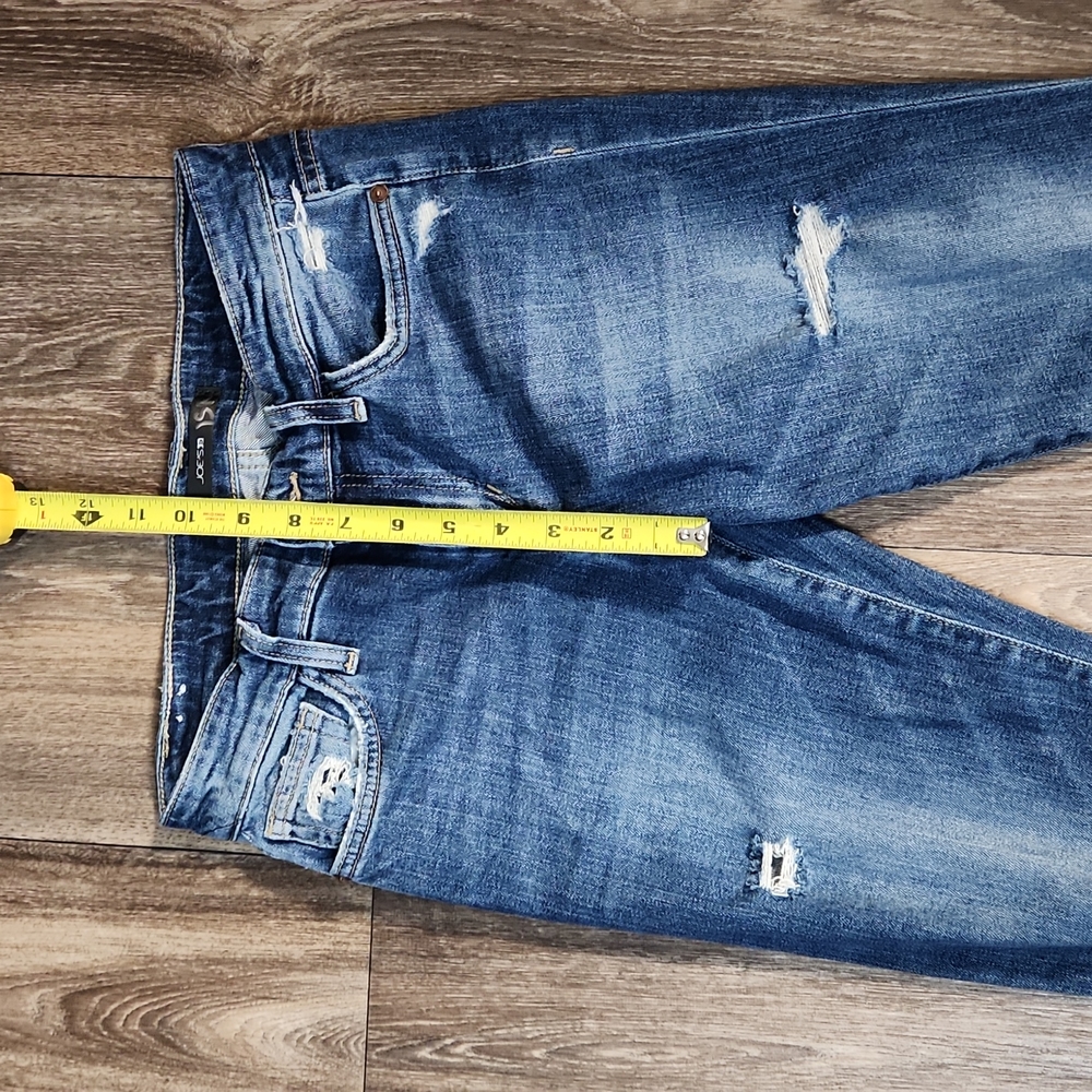 Joe's Jeans The Skinny Rolled Distressed Keagan Ankle Jeans Size 26 - Picture 6 of 10